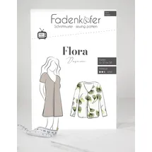 Fadenkäfer Schnitt "Bluse Flora" Damen