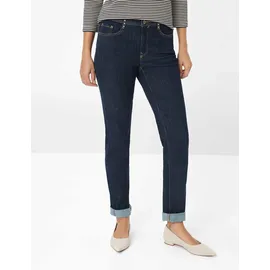 Brax Damen Five-Pocket-Hose Style MARY CLEAN DARK BLUE, denim dunkelblau, Gr. 36K