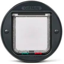 Cat Mate 4-Wege-Katzenklappe für Glas (210G) – Abschließbare Tür für kleine/mittelgroße Katzen, für Glas, UPVC & Holz, Weiß