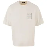 2y studios Good Vibes Only Oversize Tee - Beige - L