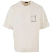 2y studios Good Vibes Only Oversize Tee - Beige - L