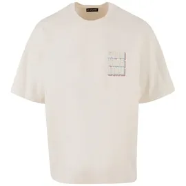 2y studios Good Vibes Only Oversize Tee - Beige - L