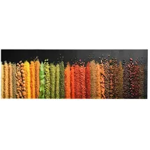 vidaXL Küchenteppich Waschbar Gewürze 60x300 cm