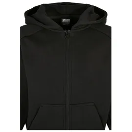 URBAN CLASSICS Reißverschlusspullover Black 122-128 cm