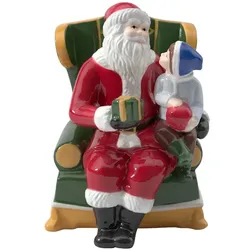 Villeroy & Boch Santa auf Sessel Christmas Toys Dekoration   