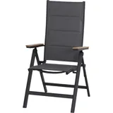 Siena Garden Tesoro Klappsessel 59 x 68 x 110 cm grau