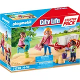 Playmobil City Life 71258 Starter Pack Erzieherin mit Bollerwagen