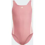 Adidas 3-Streifen Badeanzug Pink / Pink Spark 140