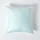 Homescapes Kissenbezug Damast 60 x 60 cm Hellblau