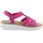 Rieker Plateau-Sandaletten Damen Pink 43