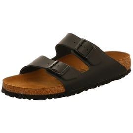 Birkenstock Arizona Naturleder schmal schwarz 41