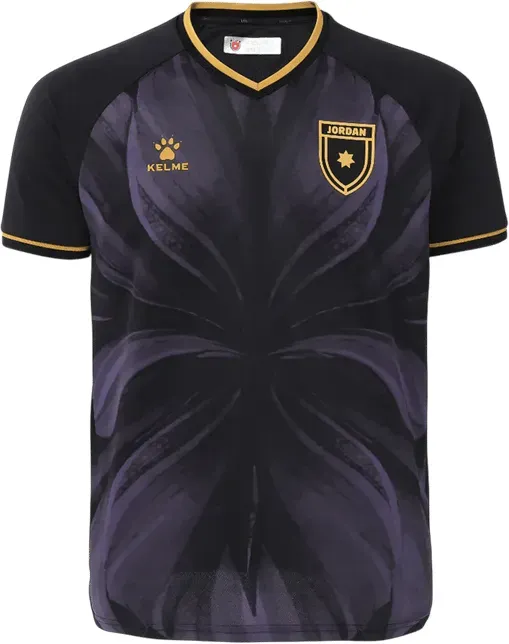 Kelme JFA Jordanien Trikot 3rd WM 2026 Schwarz