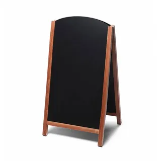 Showdown Displays Kundenstopper Kreidetafel Fast Switch 68x120, hell