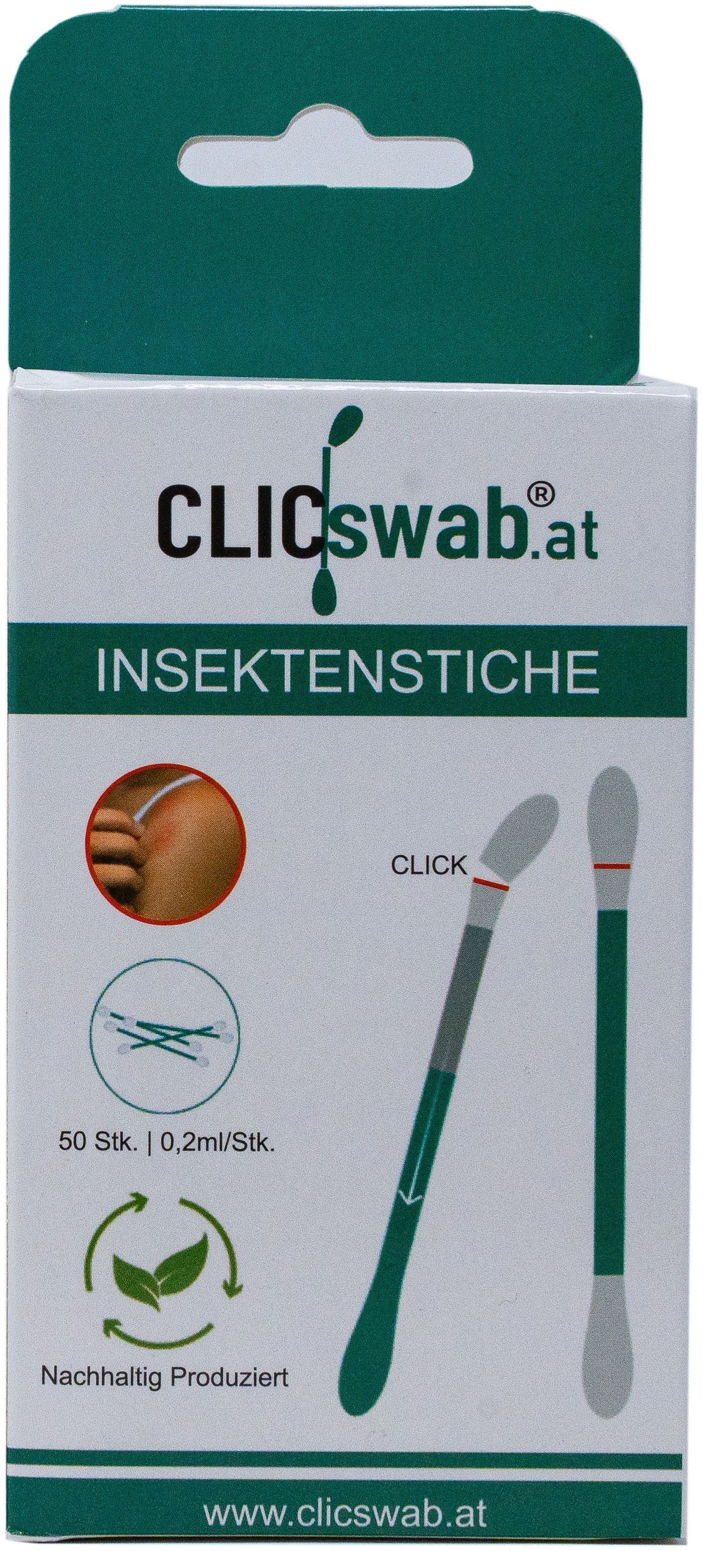 CLICswab Insektenstiche Lösung 1 P