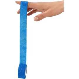 AMPri Handelsgesellschaft mbH Ampri Rollenpflaster 2,5 cm x 4,5 m, verschiedene Farben | Box 2 Rollen) blau