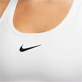 Nike Swoosh Medium Support Padded Sport-BH Damen 100 white/stone mauve/black M