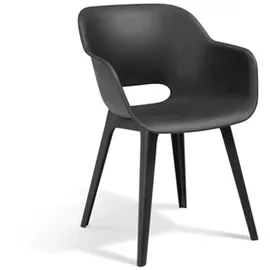 + Split Gartenstuhl 57 x 56 x 80 cm graphit