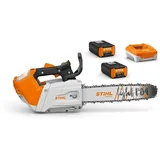 STIHL MSA 220 T 35 cm mit 2x Akku AP 300 S und Ladegerät AL 501 Akku-Motorsäge 36V AP-System