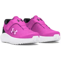 Under Armour Mädchen Ua Ginf Surge 4 Ac Laufschuhe, vivid Magenta Black Stellar pink 26