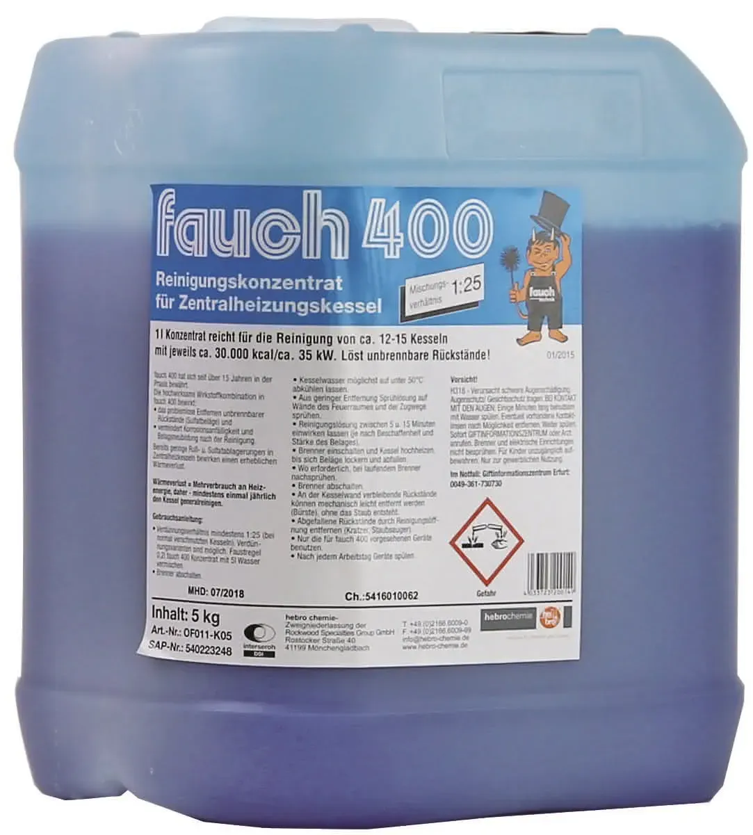 SANIT-CHEMIE Fauch 400 5 kg Kanister