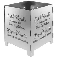 Feuertonne Terassen wärmer Freunde Heizstrahler Feuerfass Feuer Freundschaft