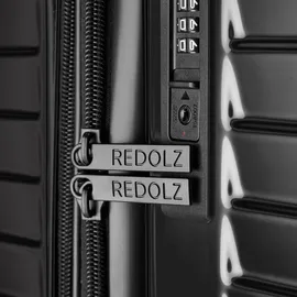 Redolz Essentials 18 Koffer-Set 3-tlg. schwarz/metallic black