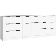 vidaXL Sideboard 60 x 70 x 30 cm Weiß