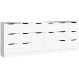 vidaXL Sideboard 60 x 70 x 30 cm Weiß
