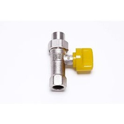 Bosch Gashahn 7738112222 R 1/2, mit TAE, Durchgangsform