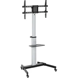 conecto TV Ständer 37–86 Zoll rollbar höhenverstellbar mit Rollen