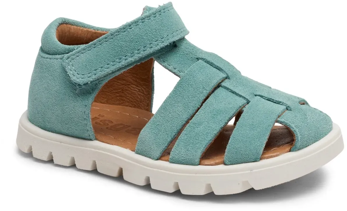 Sandale BISGAARD "beka s" Gr. 32, grün (mint) Kinder Schuhe Sommerschuh, Klettschuh, Sandalette, mit robuster leichter Laufsohle