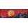 SALONLOEWE Rosina Wachtmeister Fußmatte waschbar Sole Remake 60x180 cm Wohn-Teppich Läufer Katzen Sonne bunt