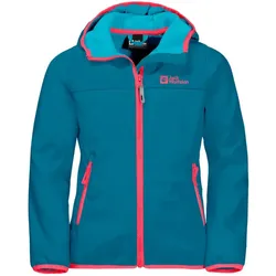 Jack Wolfskin Softshelljacke Fourwinds (wind-& wasserabweisend) everestblau Kinder