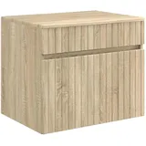 vidaXL Badezimmerschrank Sonoma-Eiche 59 x 44,5 x 50 cm
