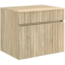 vidaXL Badezimmerschrank Sonoma-Eiche 59 x 44,5 x 50 cm