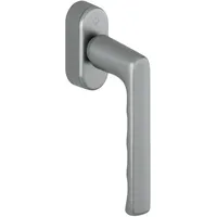 HOPPE Fenstergriff Hamburg 0700/UD9020 Alu.F9/stahlfarben 32-42mm Stand.HOPPE