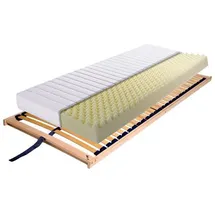 Möbel-Eins Lattenrost RUBIN + VITAL 12 Matratze / Set Angebot, 140 x - 2 Jahre Gewährleistung - mind. 14 Tage Rückgaberecht - 140x200