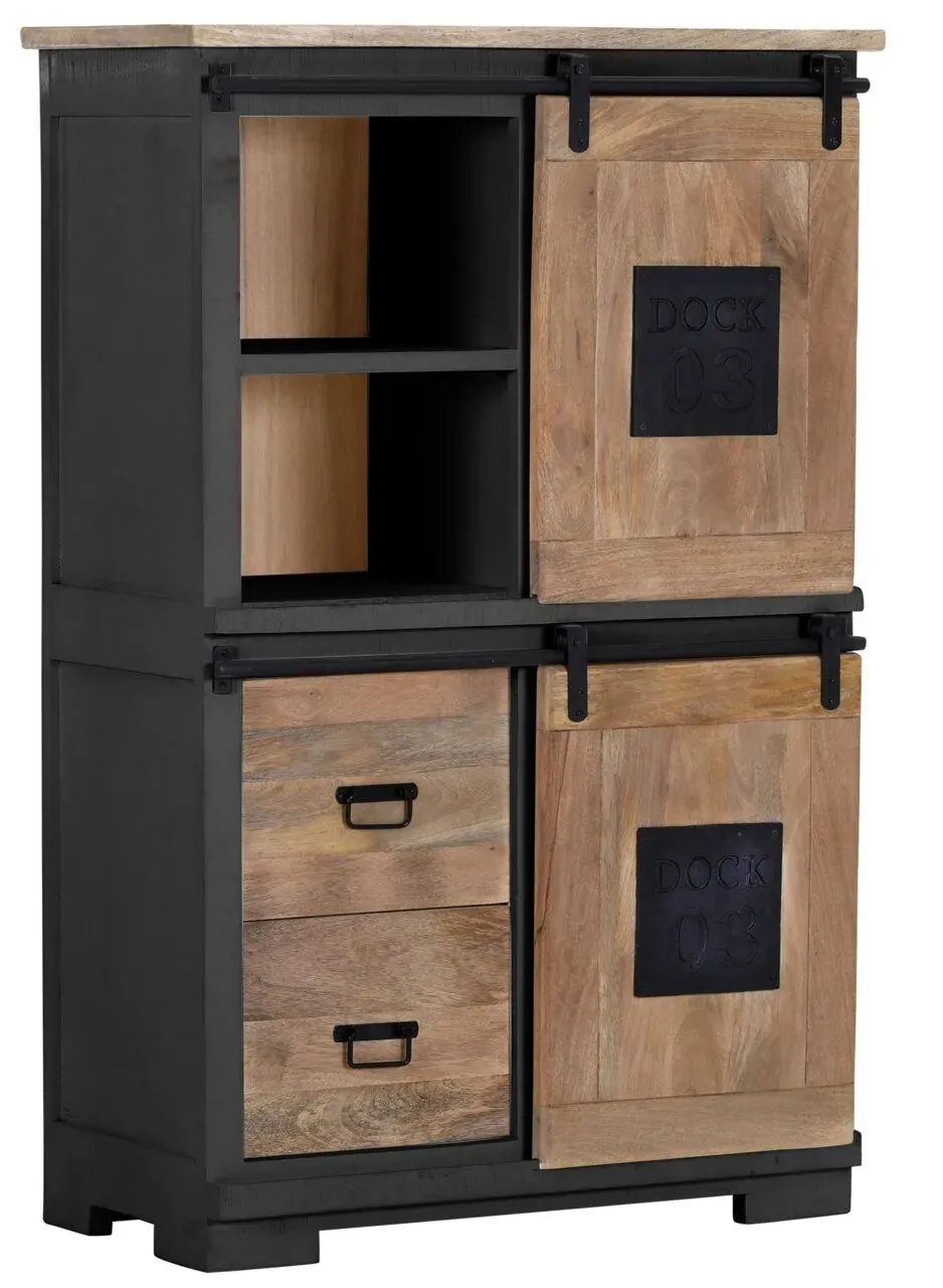 Landscape Highboard DOCK 03 AN - B/H/T ca. 95,00x145,00x45,00