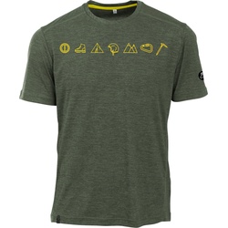 MAUL Sport Grinberg Fresh - 1/2 T-shirt mit Print grün (65) 66