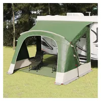 vidaXL Vorzelt Caravan-Zelt Grün