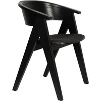 Zuiver Esszimmerstuhl Stuhl Esszimmerstuhl Armlehnstuhl NDSM von ZUIVER in drei Farben schwarz