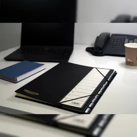 Exacompta 625665E Dateiablagebox Karton Schwarz