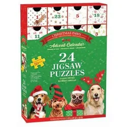 Puzzle Adventskalender - 1200 Teile Christmas Paws