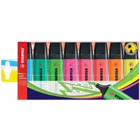 TonerPartner STABILO Textmarker BOSS® ORIGINAL, 2-5mm, 8 Stück, sortiert