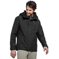 Schöffel Herren Doppeljacke 3in1 Jacket Style, black, 58