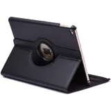 subtel Tablet-Case mit Ständer kompatibel mit iPad Air 2 (A1566/A1567) – Tablet-Schutzhülle mit 360° drehbarem vertikalen/horizontalen Ständer – schwarz