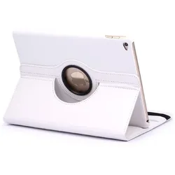 Schutzhülle für iPad Air Tablet Hülle Schutz Tasche Case Cover Weiß 360 Grad drehbar Rotation Bumper