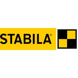 Stabila Type 1607 W, 2 m, weiß, metrische Skala, mit Winkeleinteilung