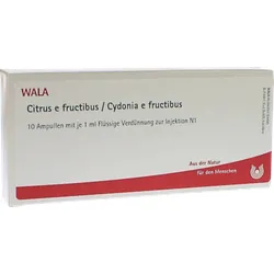 Citrus E FRUCTIBUS/Cydonia e fructibus Ampullen 10X1 ml