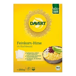 Davert Feinkorn-Hirse Kochbeutel bio